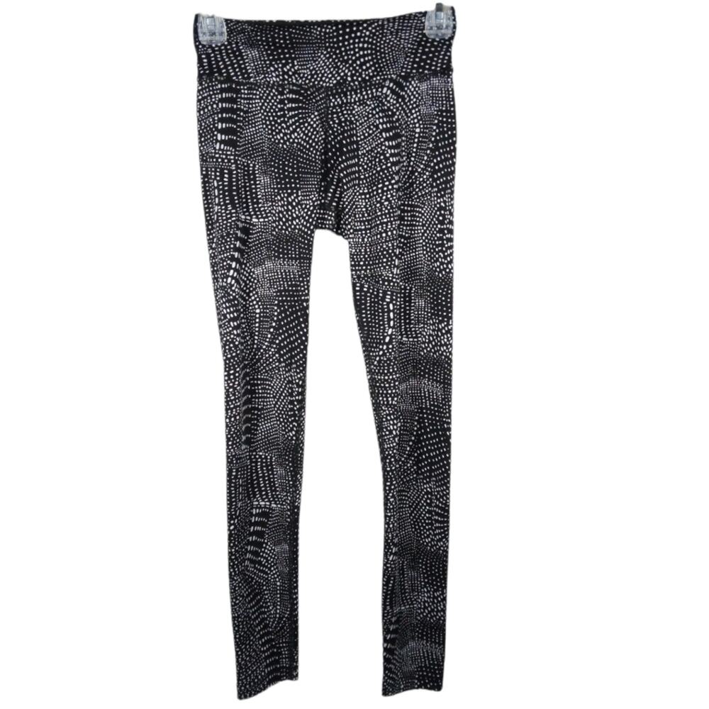 Beyond Yoga Swirling Polka Dot Leggings Black size XS